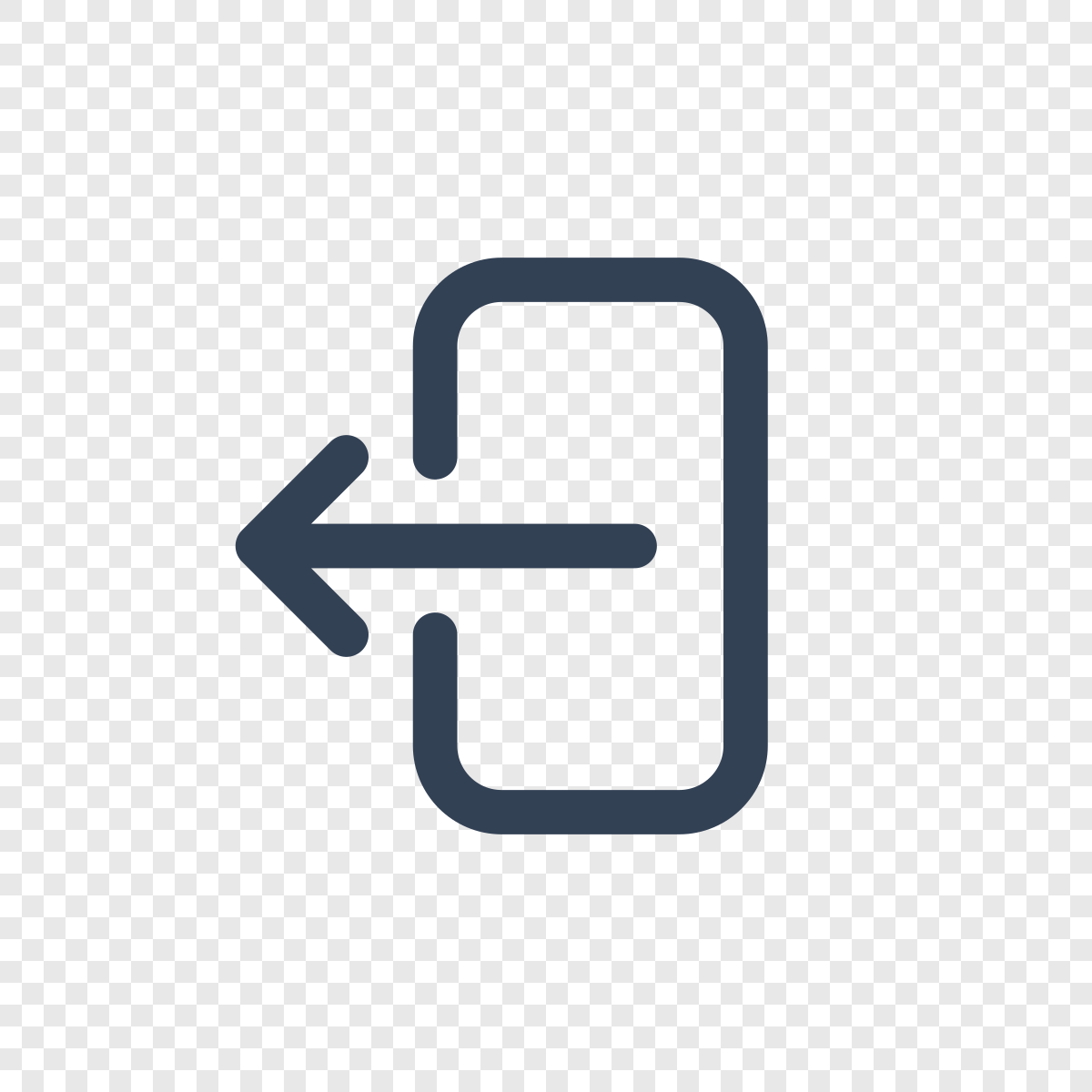 Arrow Left Start On Rectangle - Free Heroicons Icon SVG, PNG, React ...