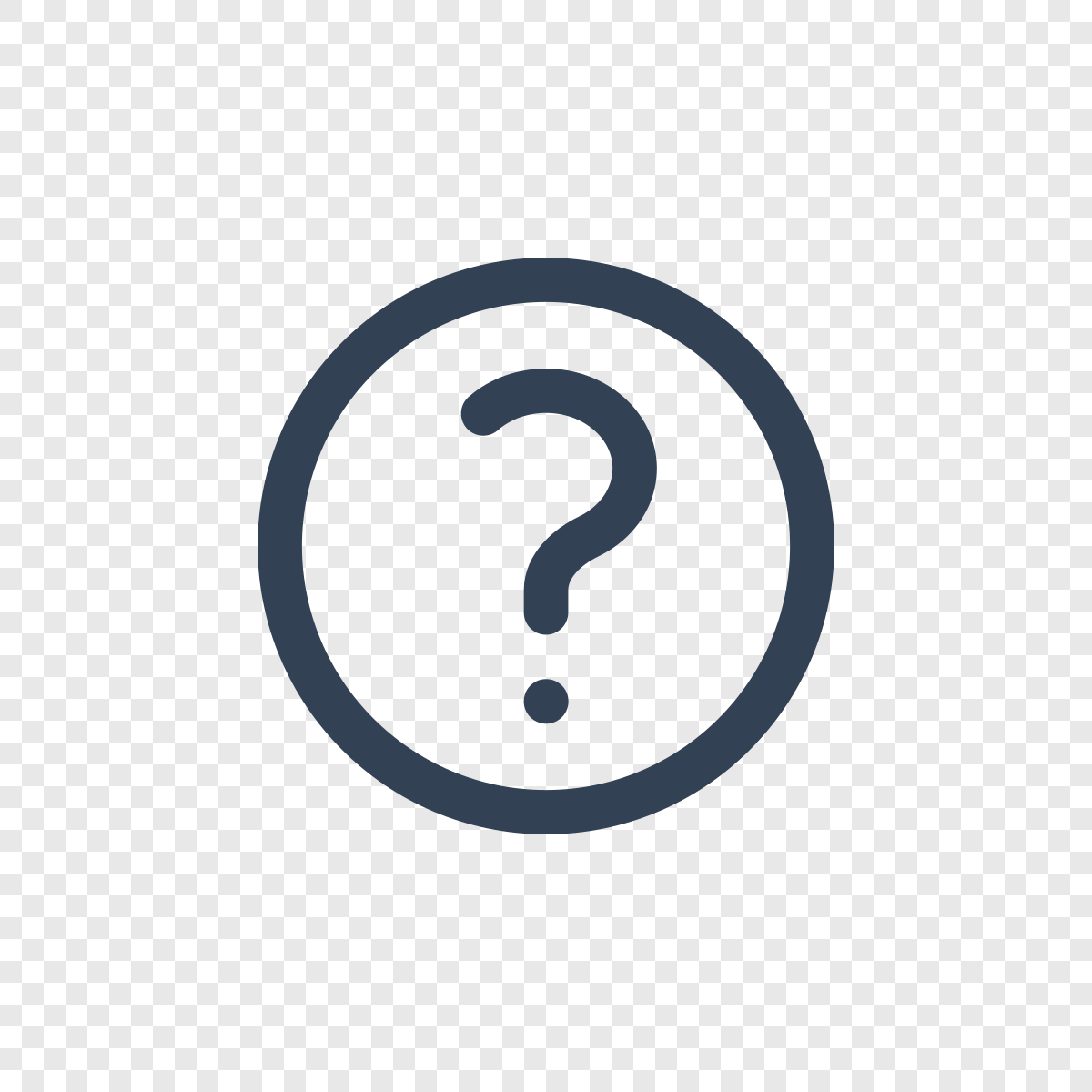 Question Mark Circle - Free Heroicons Icon SVG, PNG, React - icofly