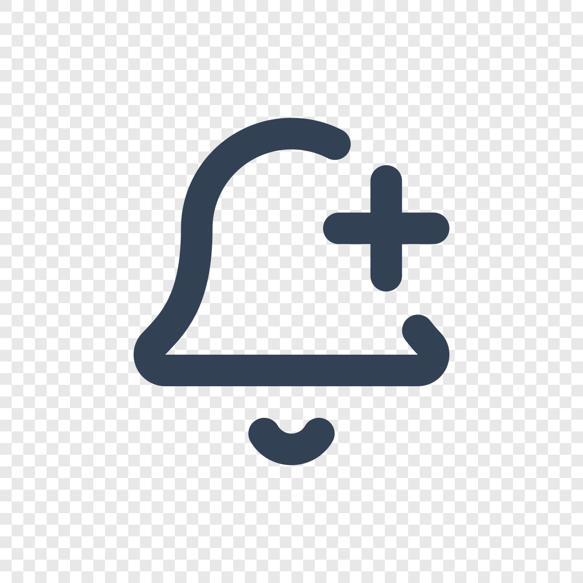 Bell Plus - Icône Lucide gratuite SVG, PNG, React - icofly