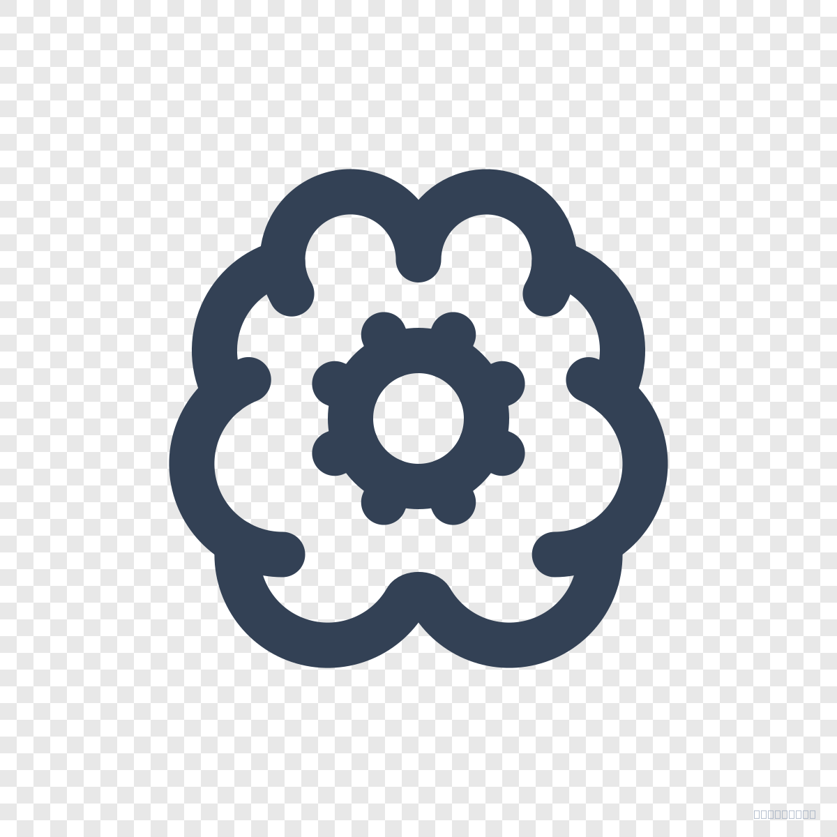 Brain Cog - Icône Lucide gratuite SVG, PNG, React - icofly