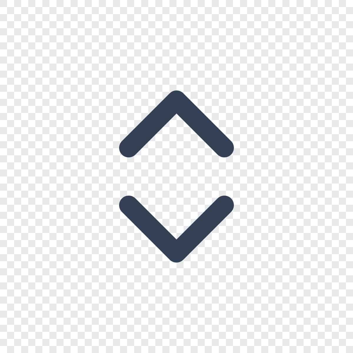 Chevrons Up Down - Icône Lucide gratuite SVG, PNG, React - icofly