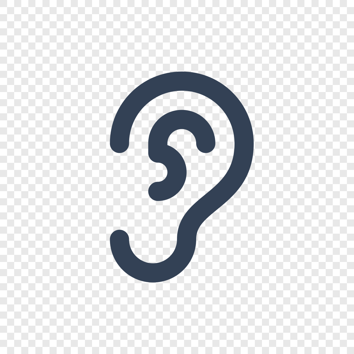 Ear - Icône Lucide gratuite SVG, PNG, React - icofly