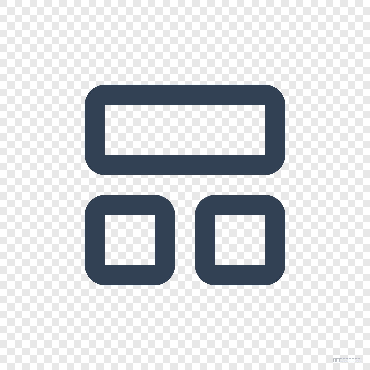 Layout Panel Top - Icône Lucide gratuite SVG, PNG, React - icofly