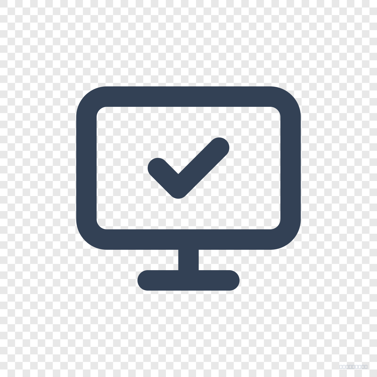 Monitor Check - Free Lucide Icon SVG, PNG, React - icofly