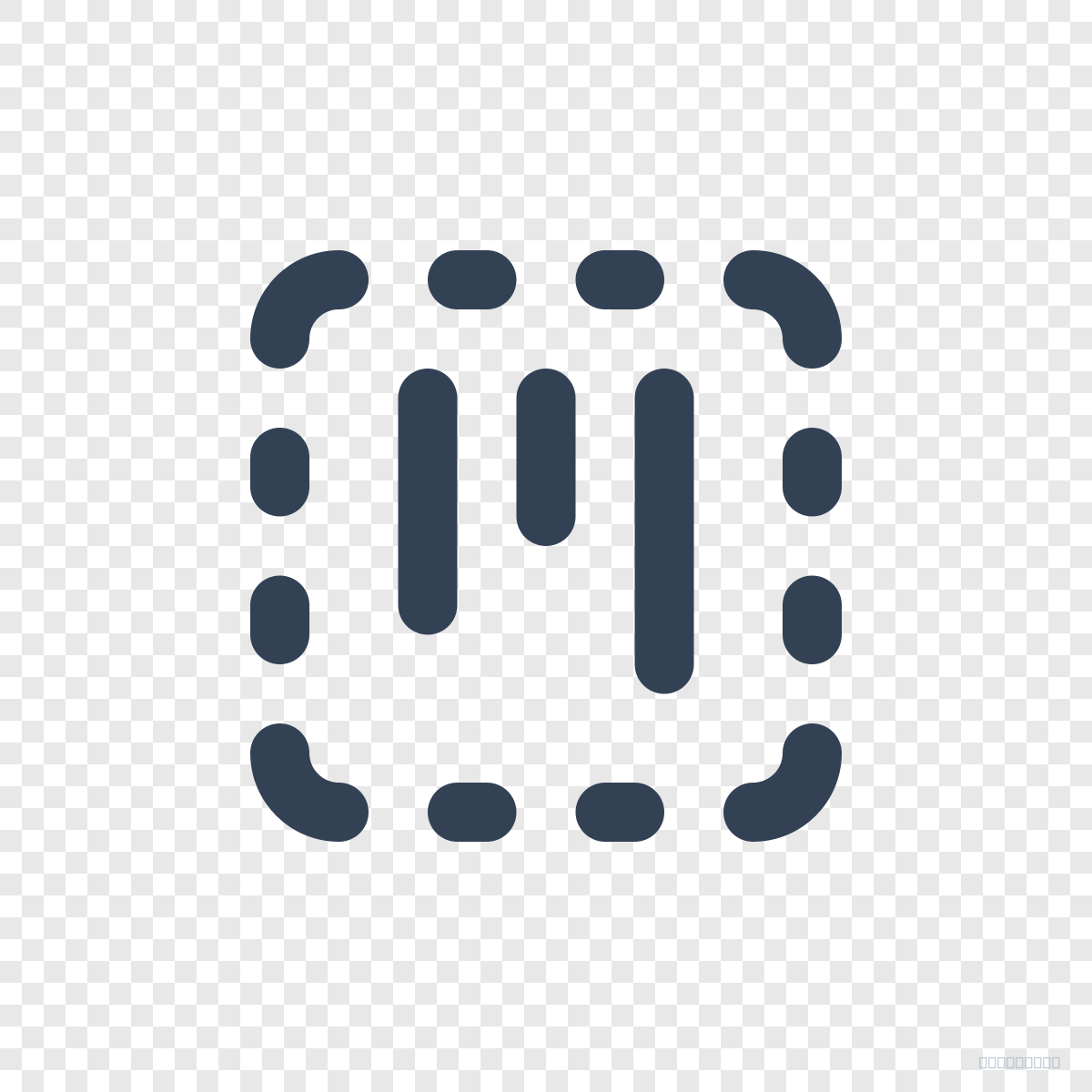 Square Dashed Kanban - Free Lucide Icon SVG, PNG, React - icofly