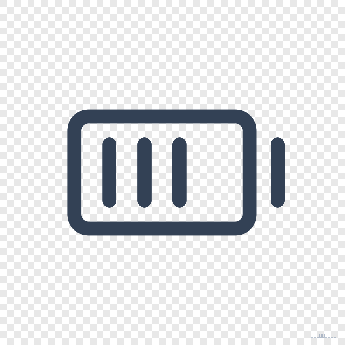 Battery High - Free Phosphor Icon SVG, PNG, React - icofly