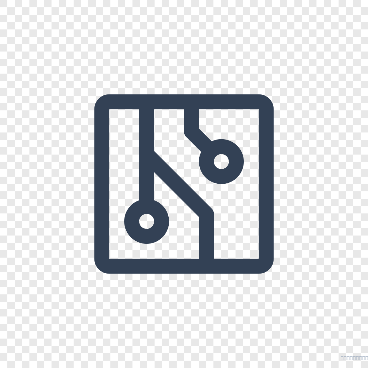 Circuitry - Icône Phosphor gratuite SVG, PNG, React - icofly