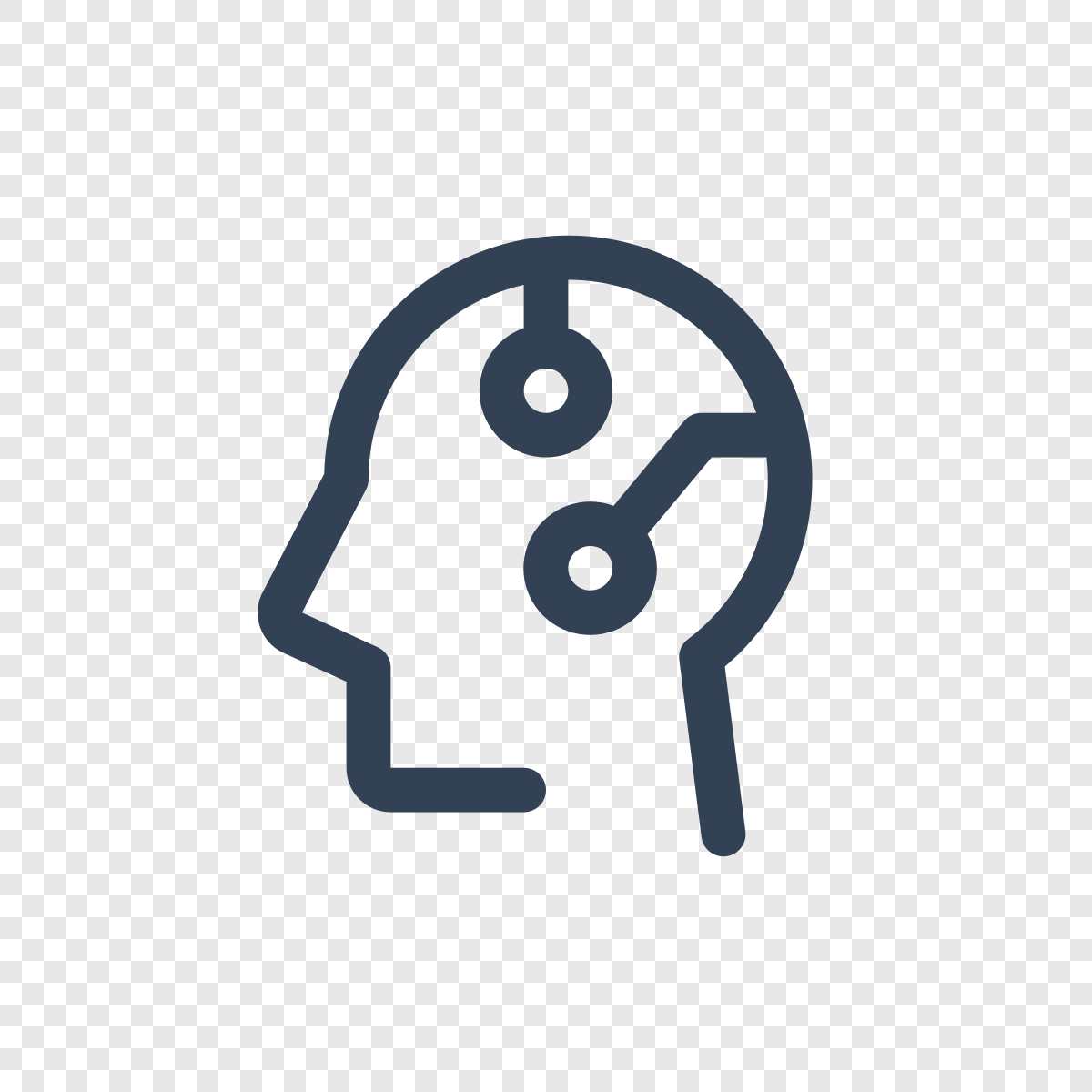Head Circuit - Icône Phosphor gratuite SVG, PNG, React - icofly