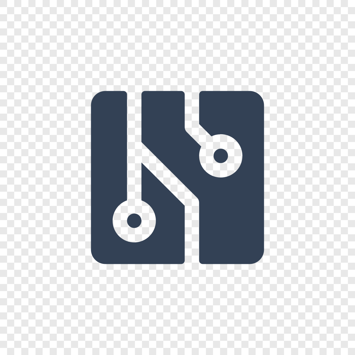 Circuitry Fill - Icône Phosphor_filled gratuite SVG, PNG, React - icofly