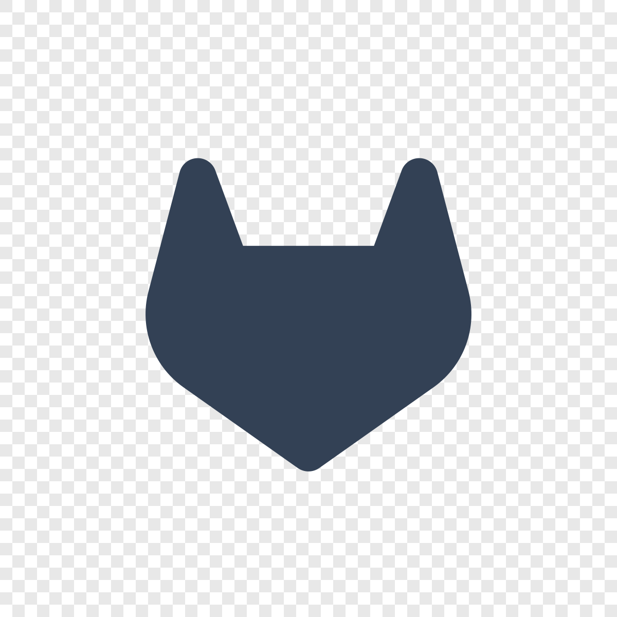 Gitlab Logo Simple Fill - Icône Phosphor_filled gratuite SVG, PNG ...