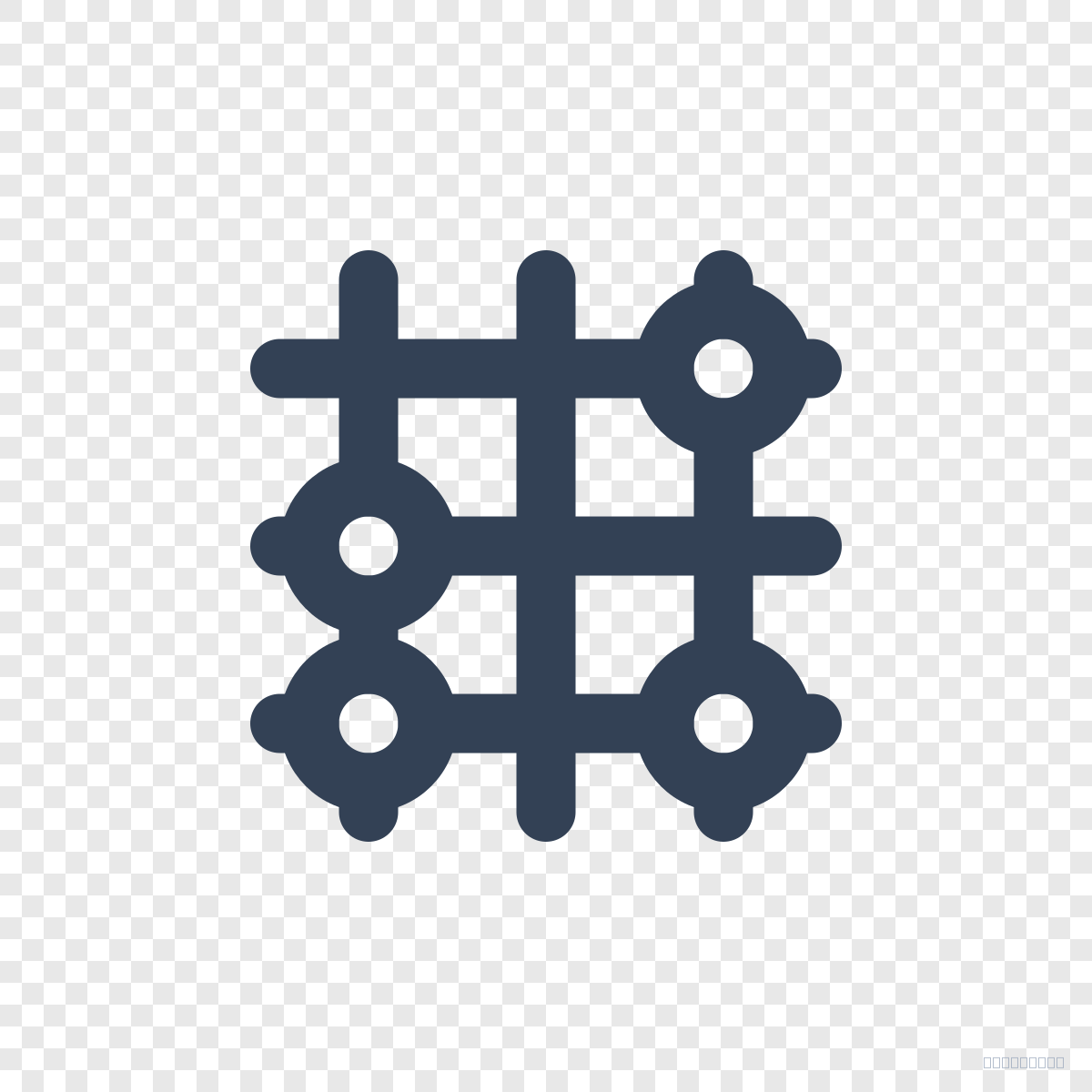 Chart Grid Dots - Icône Tabler gratuite SVG, PNG, React - icofly