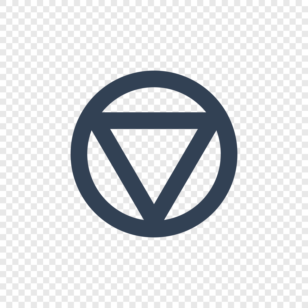 Circle Triangle - Free Tabler Icon SVG, PNG, React - icofly