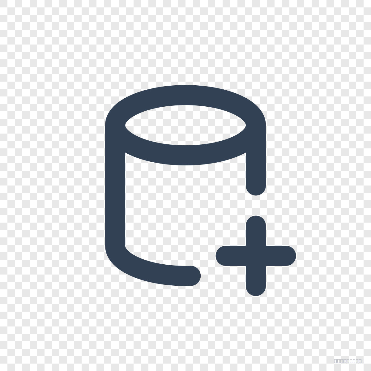 Cylinder Plus - Free Tabler Icon SVG, PNG, React - icofly
