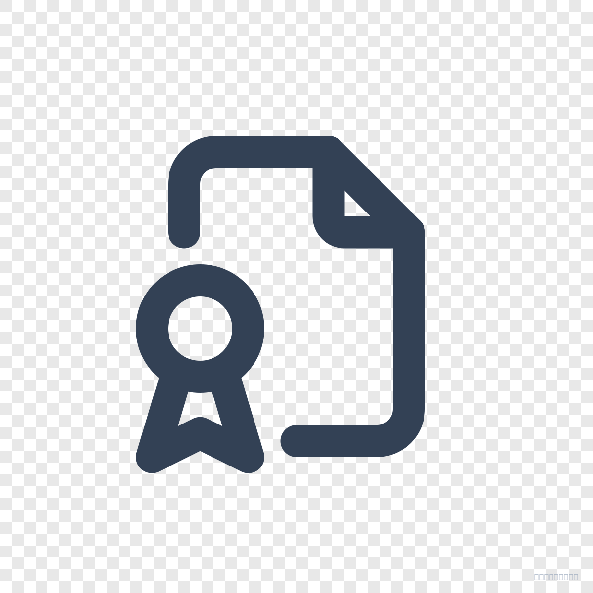 File Certificate - Icône Tabler gratuite SVG, PNG, React - icofly